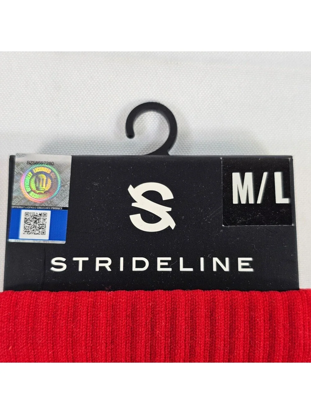Strideline Maryland Terrapins NCAA Crew Socks Red M/L N010131 Maryland Terps